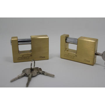 70mm Rectangle laiton cadenas lourds cadenas